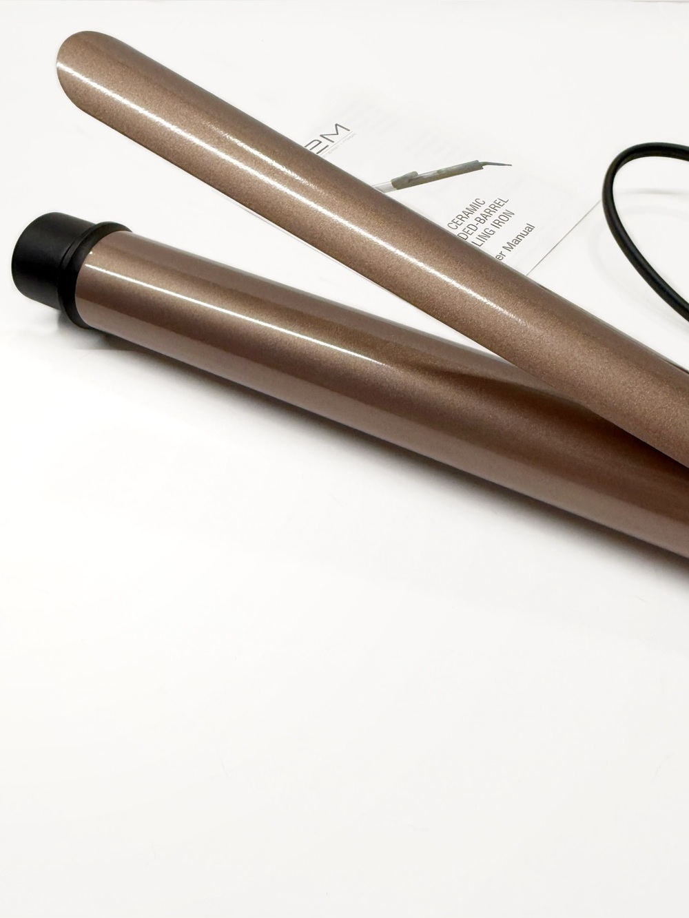 GEM 1¼" Ceramic Extended-Barrel Curling Iron NWT - Picture 6 of 10